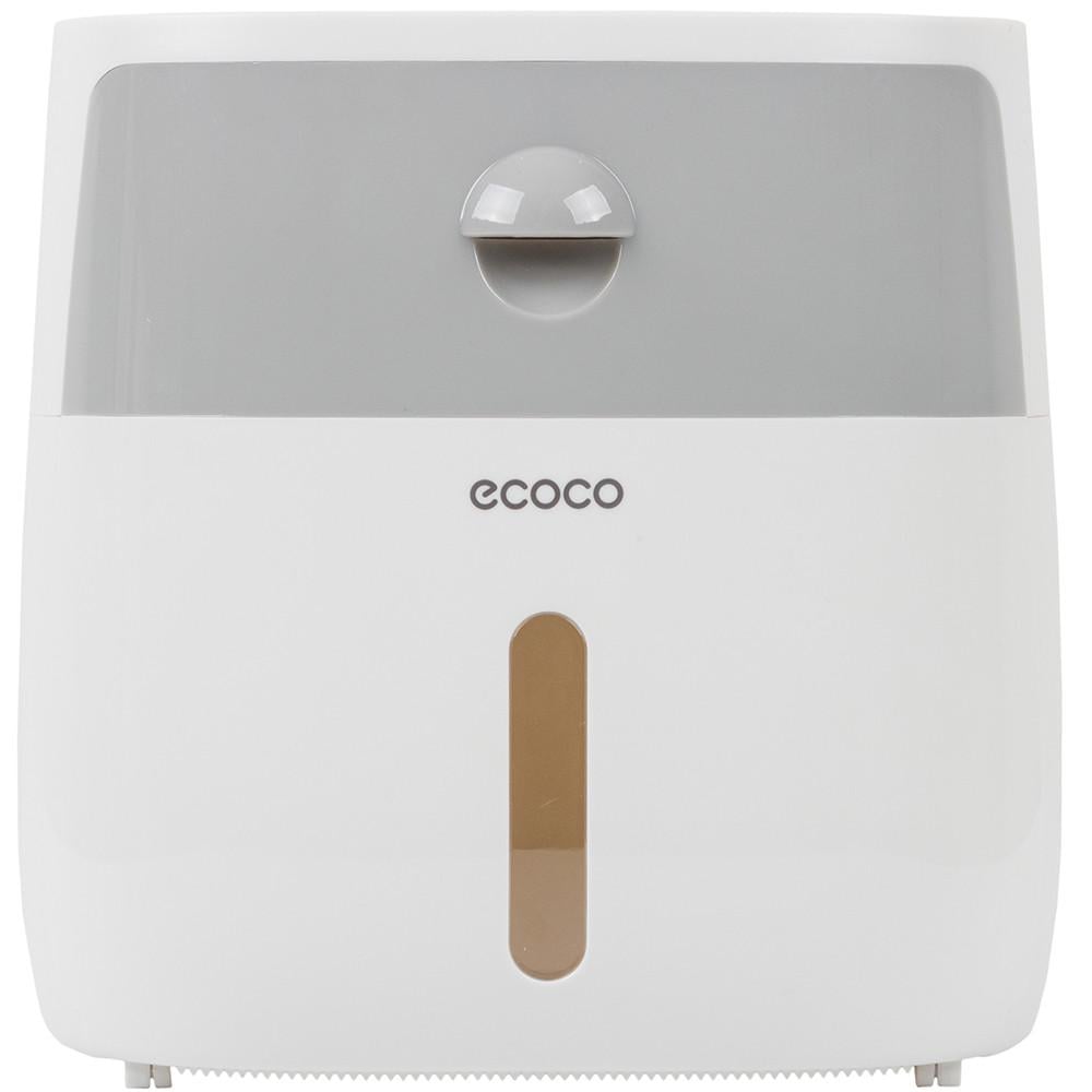 Тримач для туалетного паперу Ecoco SJ-417 White/Grey (SJ417WG)