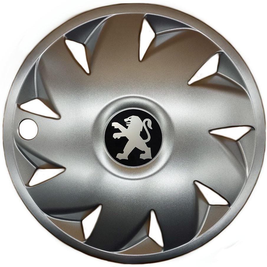 Колпаки R14 Peugeot 210 SJS 4 шт. Серебряный (2654556683)
