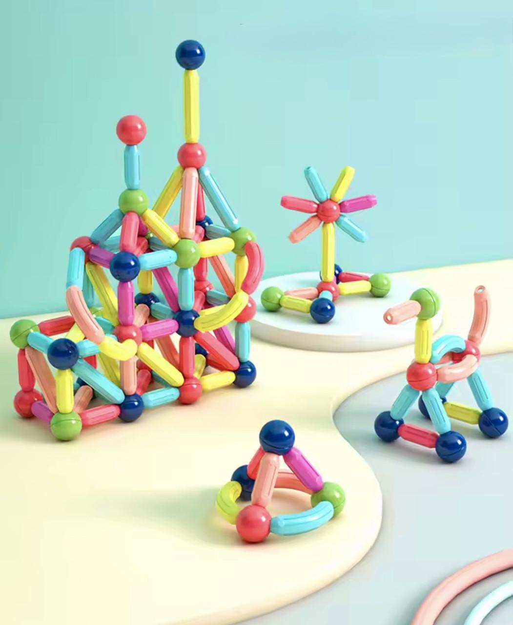 Конструктор магнітний 52 елементи (19) - фото 6 Конструктор магнітний 52 елементи (19) - фото 6