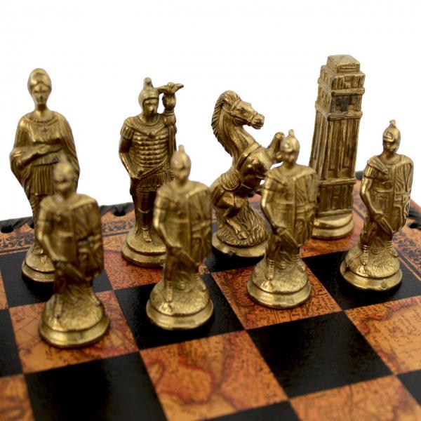 Шахматы элитные подарочные Римляне и Варвары 93M 219MAP - фото 2