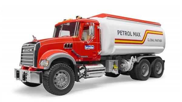Машина Bruder MACK бензовоз із лопатою (02827) - фото 3