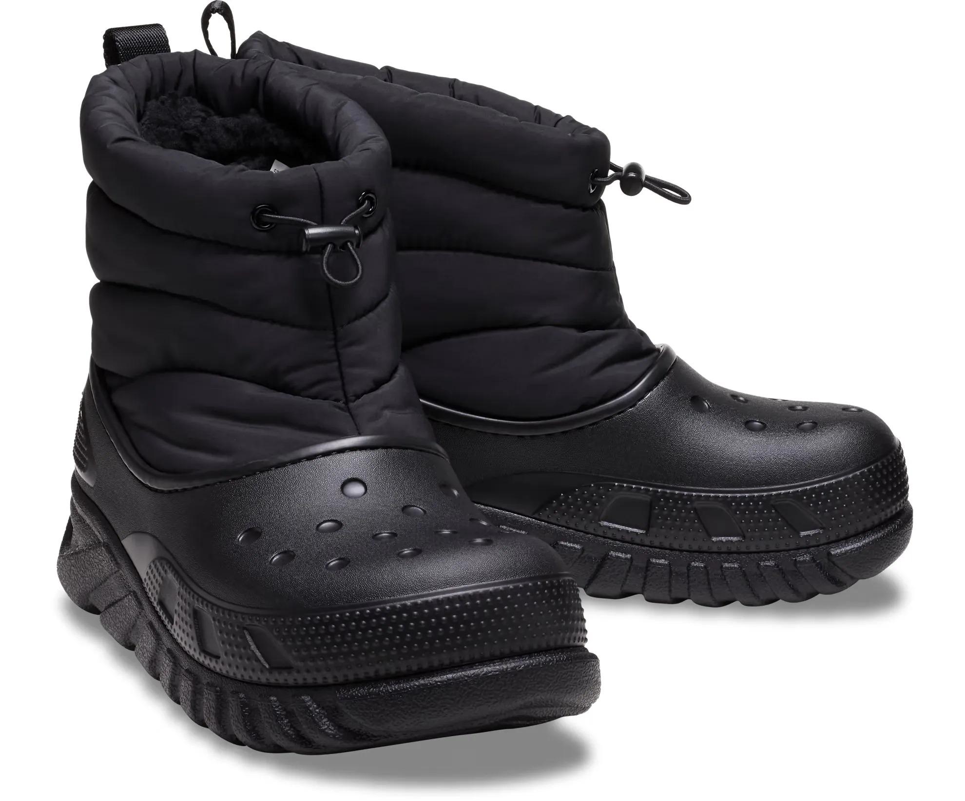 Сапоги зимние Crocs Duet Max Boot р. 40 M8W10 26,5 см Black (14193932) - фото 3