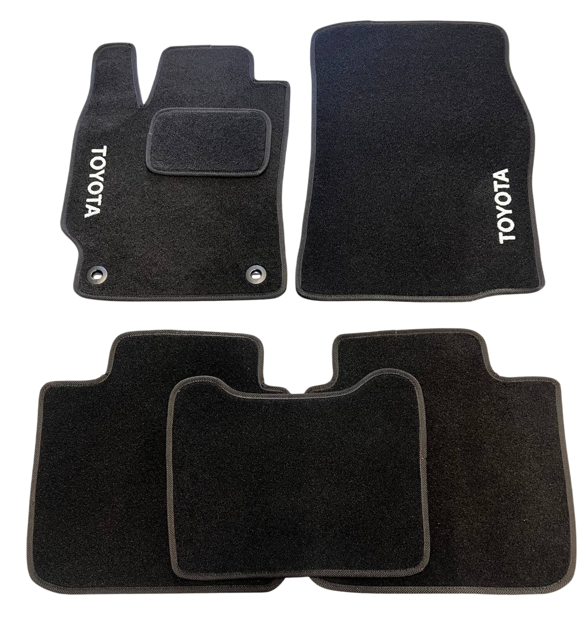 Килимки в салон ворсові для Toyota Camry XV55 2014-2018 5 шт. Чорний (27327112)