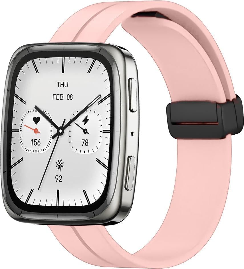 Ремешок для смарт-часов Rysta для Amazfit Active 2 Square Pink (42194-31) Ремешок для смарт-часов Rysta для Amazfit Active 2 Square Pink (42194-31)