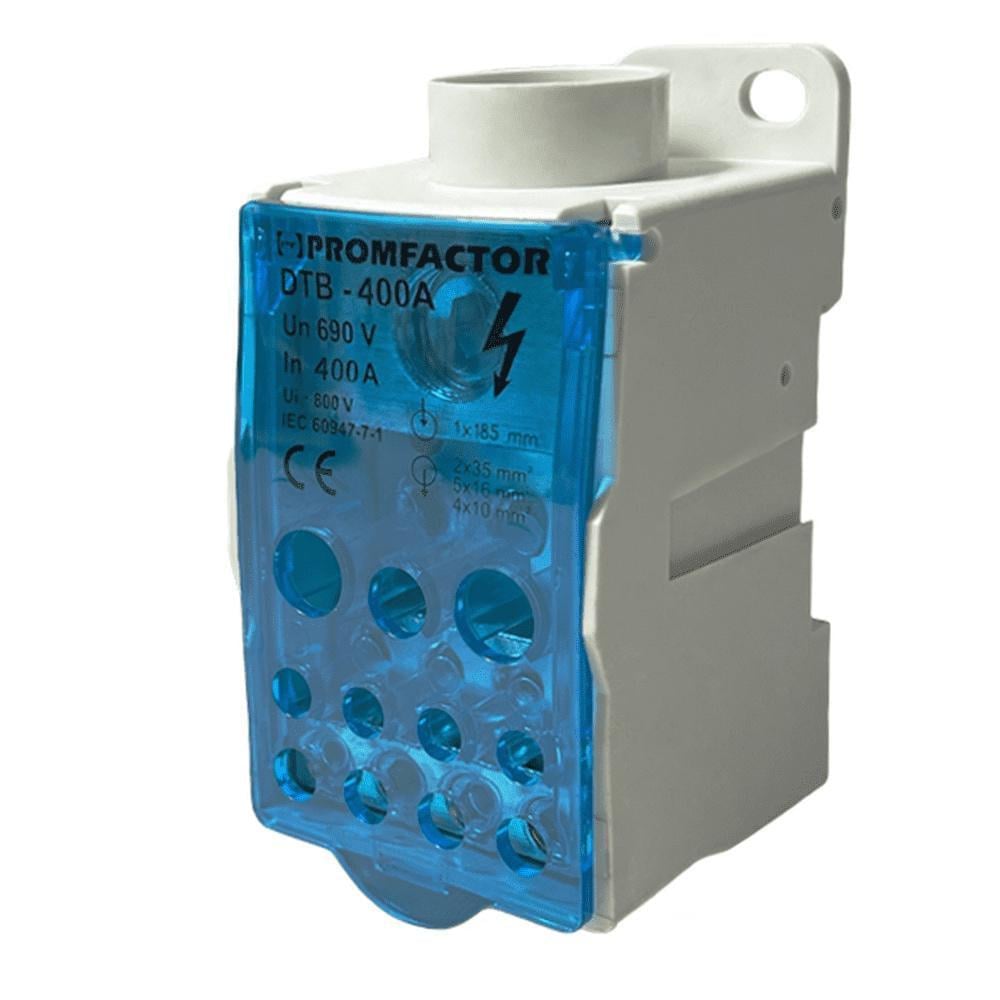 Клемна колодка розподільча PROMFACTOR 12р 400А (DTB400)