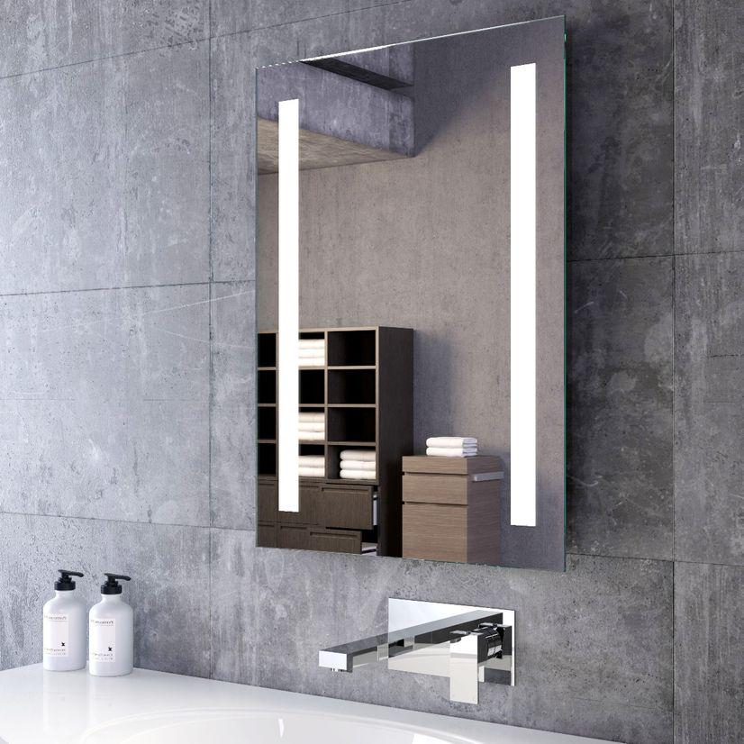 Зеркало Dim Dzerkal GELA с LED-подсветкой 70х100 см (2154)