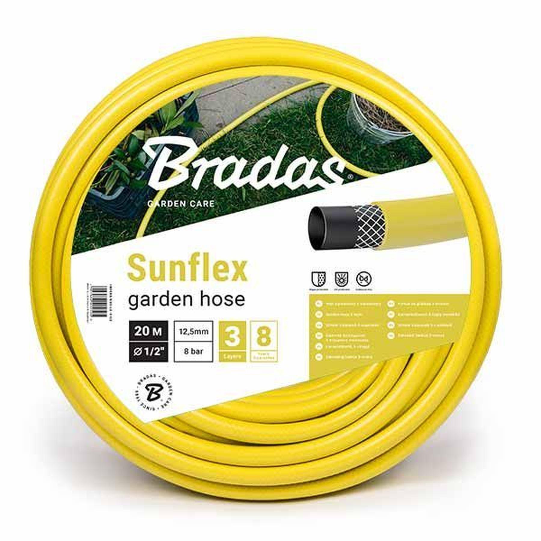 Шланг для полива Bradas WMS3/425 SUNFLEX 3/4″ 25 м Желтый (000025666)