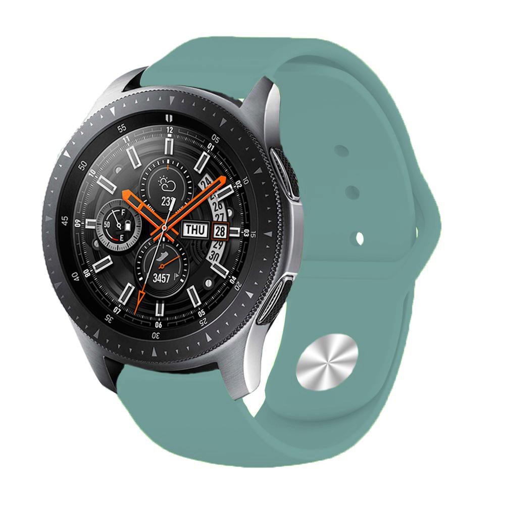 Силіконовий ремінець BeCover для Amazfit Stratos/Stratos 2/2S/3/Amazfit GTR 2/Amazfit GTR 47 мм/Amazfit GTR Lite 47 мм/Amazfit Nexo/Amazfit Pace/Amazfit GTR 3 Pro Marine/Green (706385) - фото 4