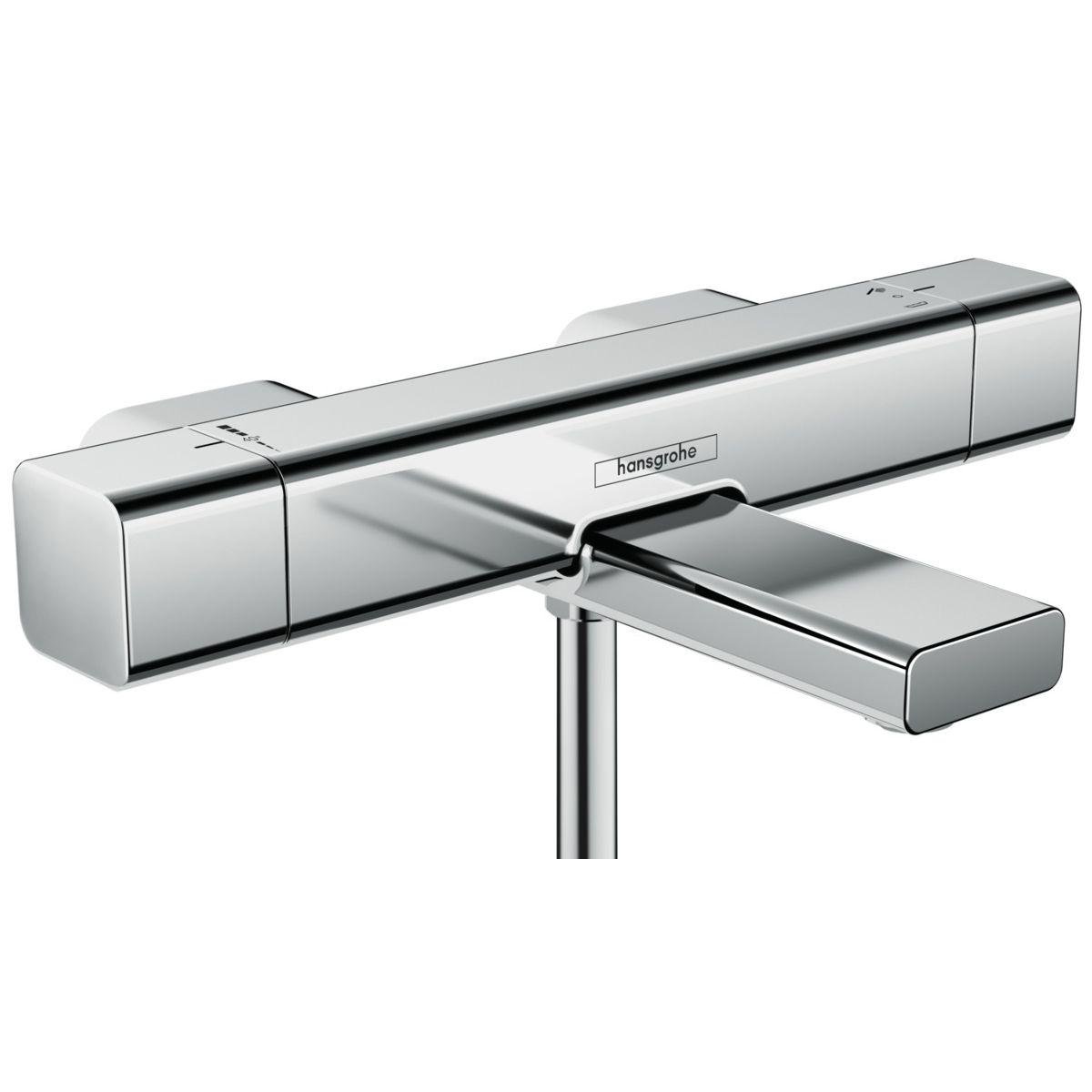 Змішувач для ванної Hansgrohe ECOSTAT E 15774000 з термостатом Хром (71584)