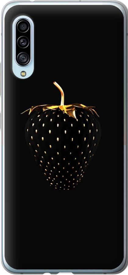 Чехол на Samsung Galaxy A90 5G Черная клубника (3585u-1800-42517)