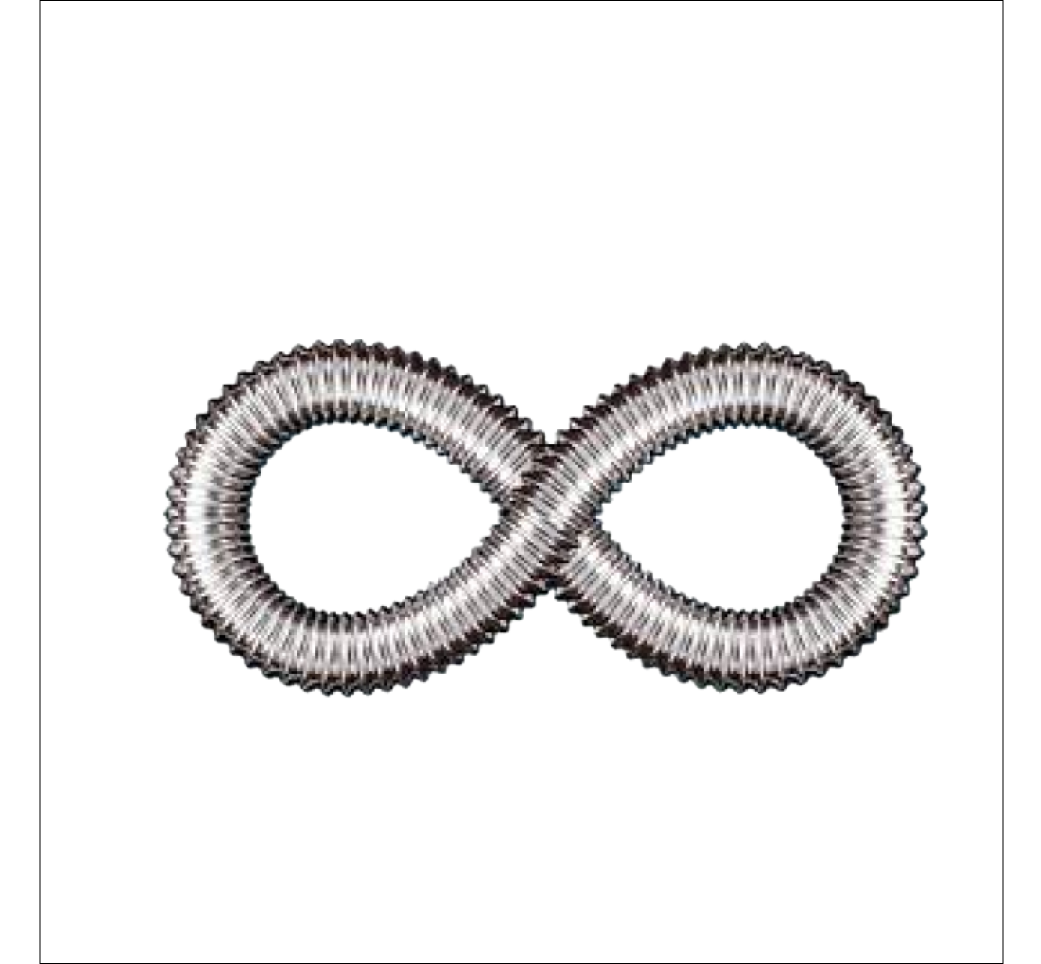 Гофра для відводу вихлопних газів від генератора Ø 100 мм (Vi_Og100) - фото 7