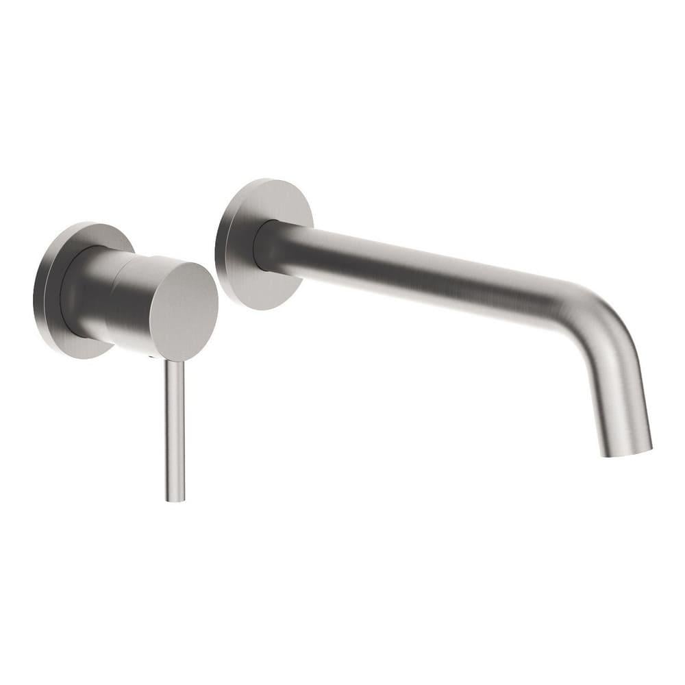 Смеситель для умывальника VOLLE CRUZE 1547.010302 настенный однорычажный Сатин (171470)