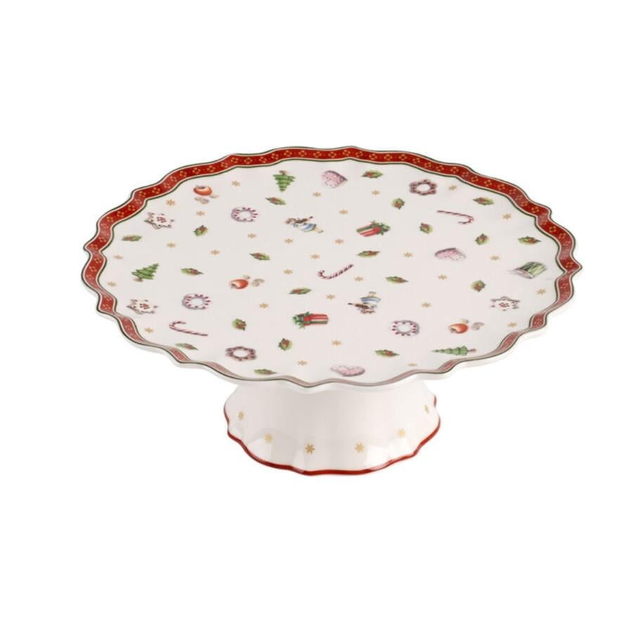 Тортница для торта Villeroy & Boch Toy's Delight новогодняя 21 см (1485852291) - фото 1 Тортница для торта Villeroy & Boch Toy's Delight новогодняя 21 см (1485852291) - фото 1