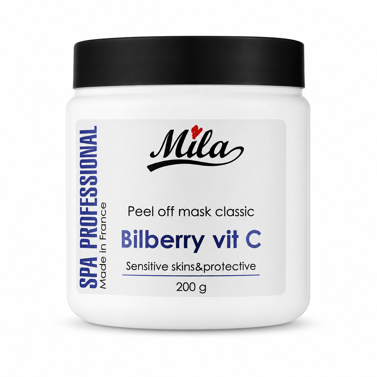 Маска альгинатная Mila Bilberry с черникой и витамином C для чувствительной кожи 200 г