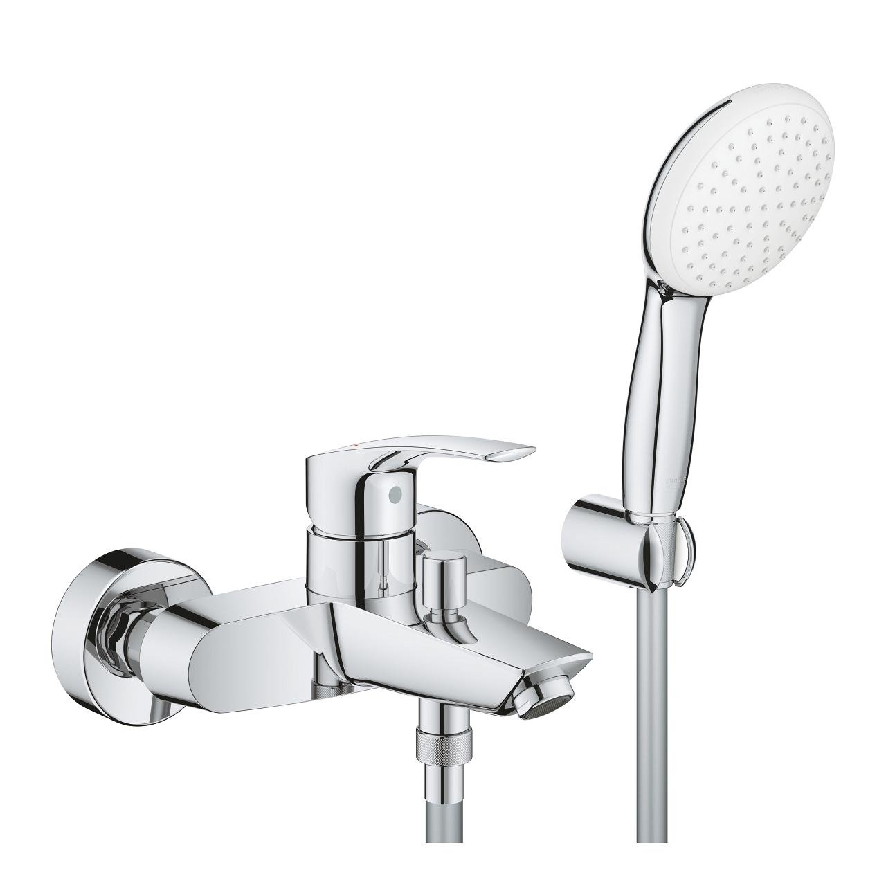 Смеситель для ванной Grohe Eurosmart 25276003 однорычажный Хром (252850)