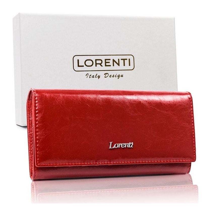 Кошелек женский кожаный LORENTI 72401-BPR-2784 Красный