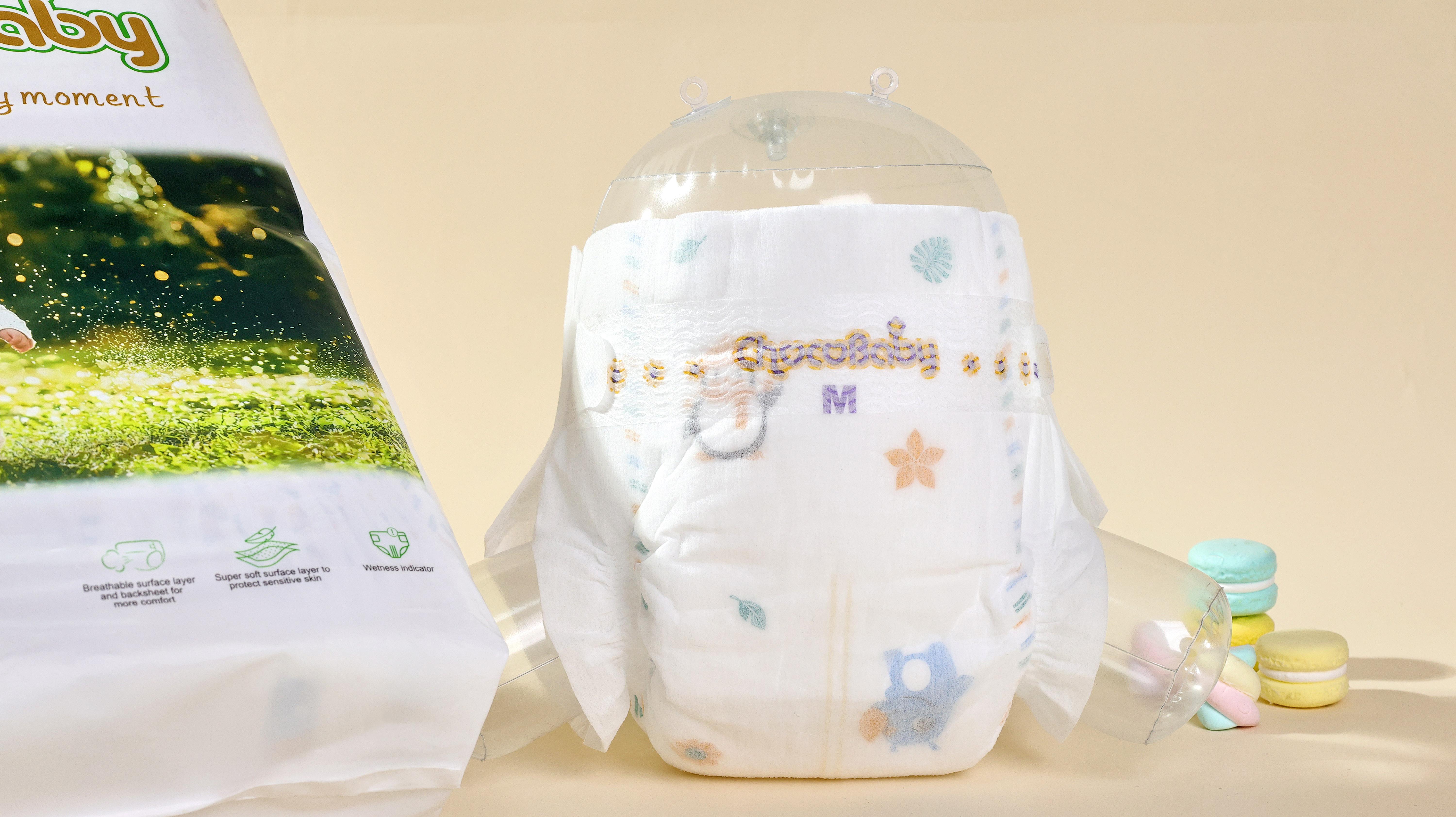 Підгузки для дітей ТМ Chocobaby S 3-6 кг р. 2 60 шт. - фото 3