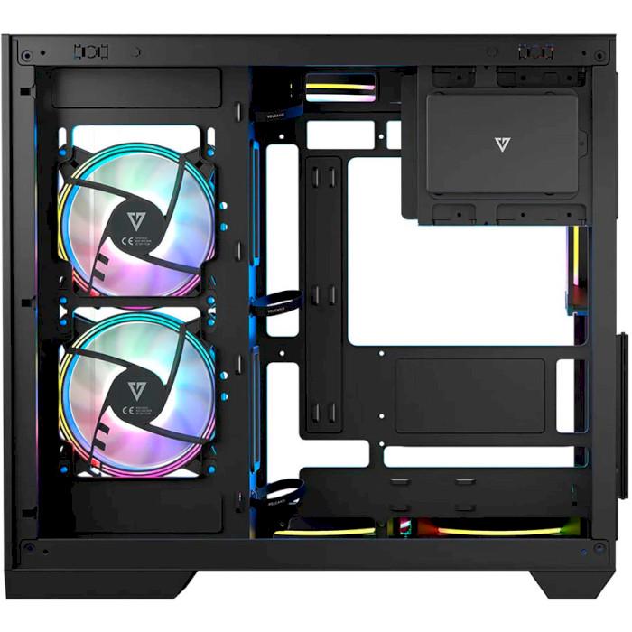 Корпус для комп'ютера Modecom VOLCANO Panorama APEX ARGB Black (AT-PANORAMA-5F-ARGB-10-00) - фото 8