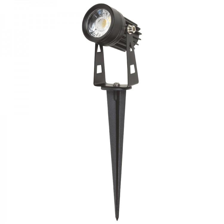 Светильник грунтовой светодиодный Ardero SP4601 3 Вт 6500K Черный (LD80238)