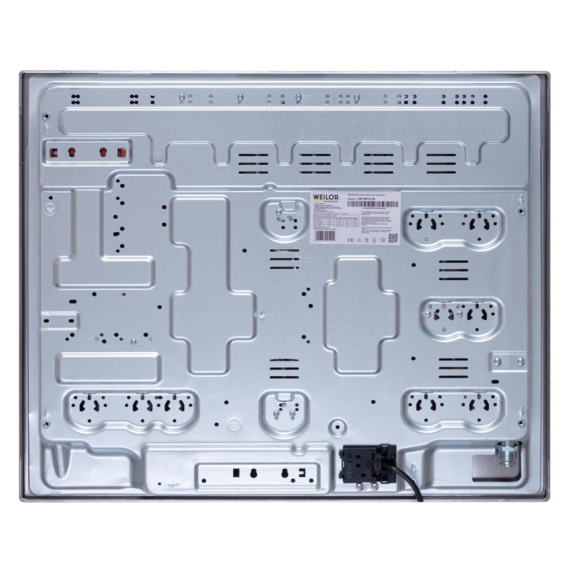 Варильна поверхня газова WEILOR GM W 614 SS - фото 10 Варильна поверхня газова WEILOR GM W 614 SS - фото 10