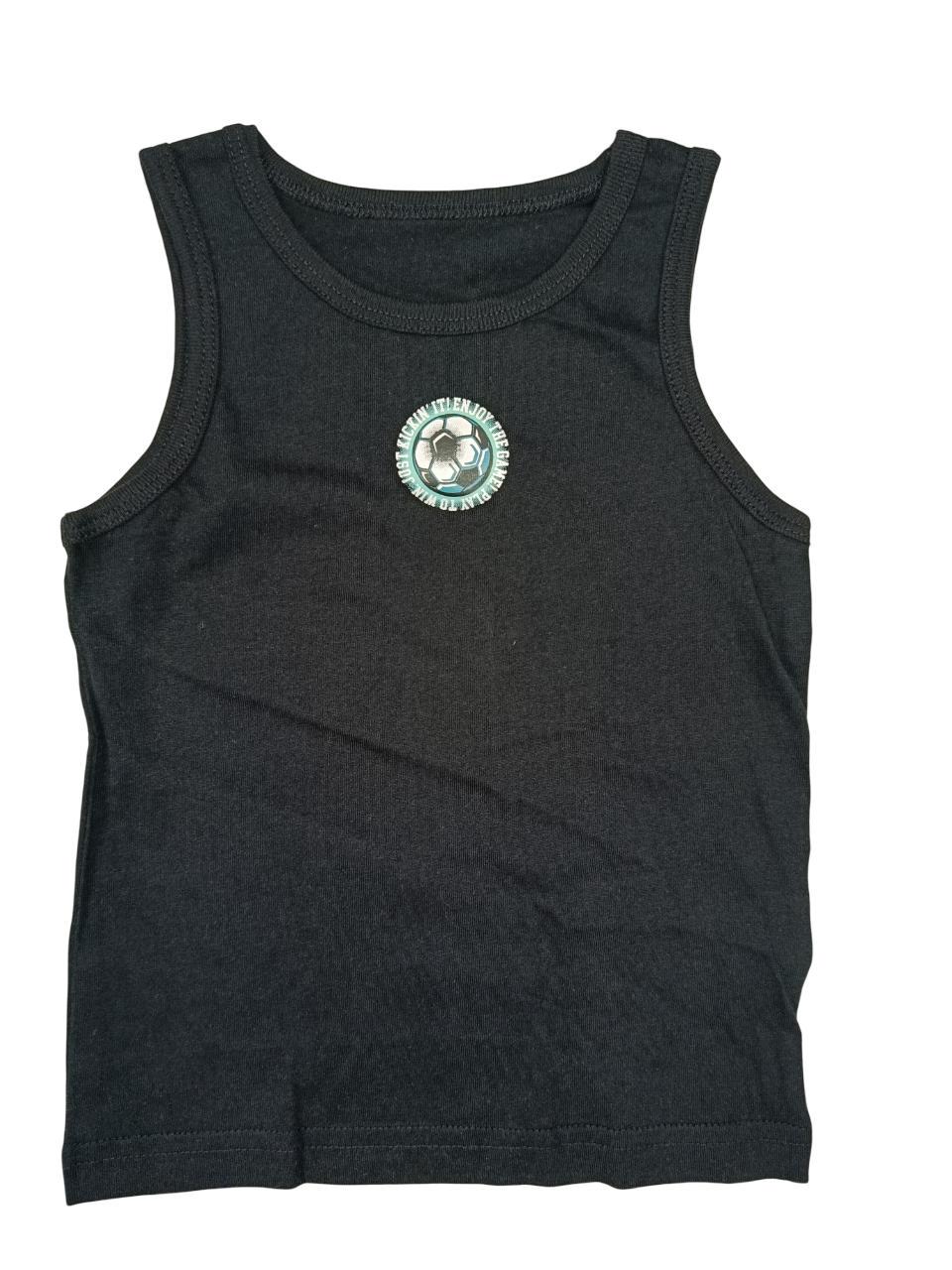 Майка дитяча для хлопчика Primark 104 см Чорний (0445)