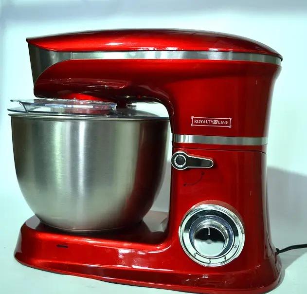Міксер планетарний Royalty Line PKM-1900.7 1900 Вт 6,5 л 6 швидкостей Red (2593968025)