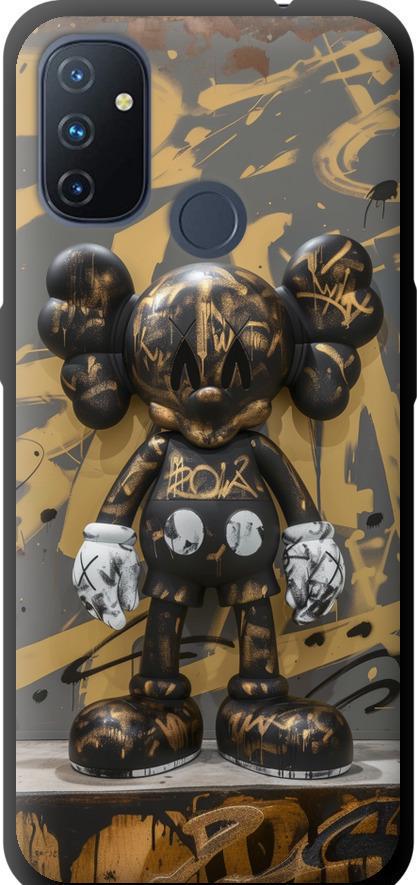 Чехол на OnePlus Nord N100 Bronze kaws (6097b-2130-42517) Чехол на OnePlus Nord N100 Bronze kaws (6097b-2130-42517)