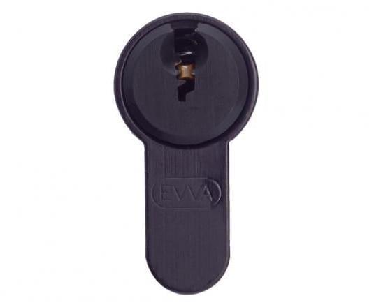 Циліндр дверний EVVA EPS ключ/тумблер 81х61Т 142 мм Чорний (100005365ч) - фото 3 Циліндр дверний EVVA EPS ключ/тумблер 81х61Т 142 мм Чорний (100005365ч) - фото 3