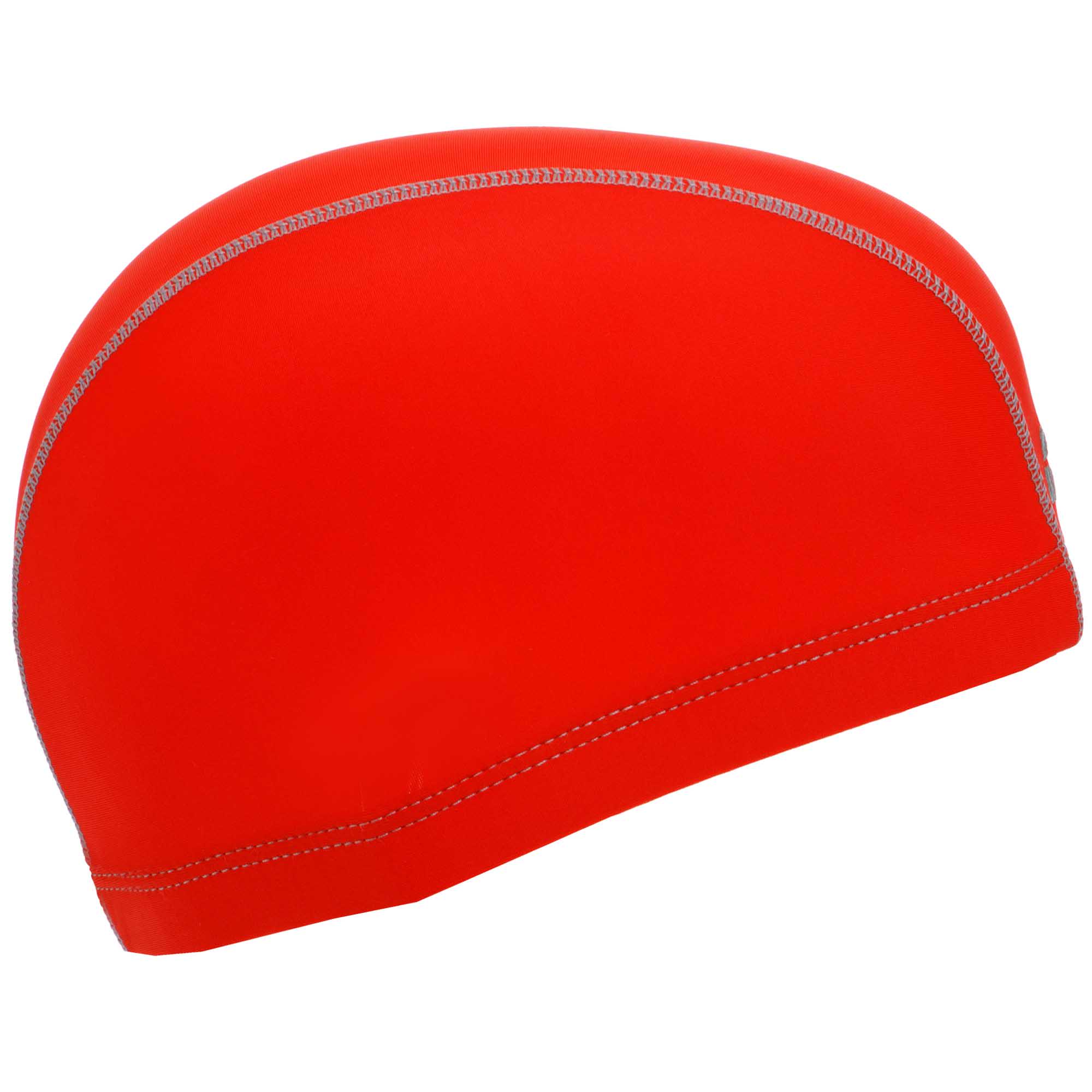 Шапочка для плавания Mad Wave Textile cap ERGOFIT M052701 текстильная Красный (AM0009418) - фото 2