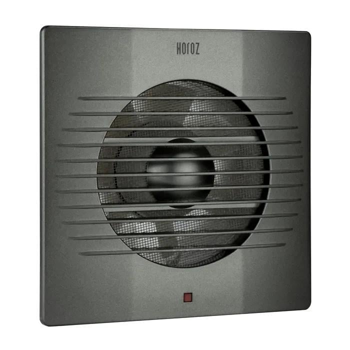 Бытовой вентилятор HOROZ ELECTRIC Ø 100 мм 12W 220-240V Дымчатый (500-010-100) Бытовой вентилятор HOROZ ELECTRIC Ø 100 мм 12W 220-240V Дымчатый (500-010-100)