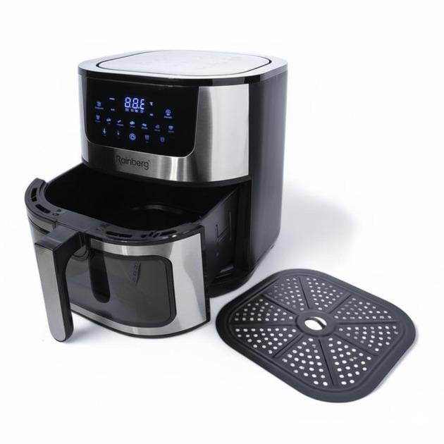 Аерогриль Rainberg для смаження та запікання із двома тенами 12 л 4200 W