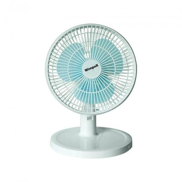 Вентилятор настольный WimpeX WX 909 с защитной решеткой и подставкой (1645584963)