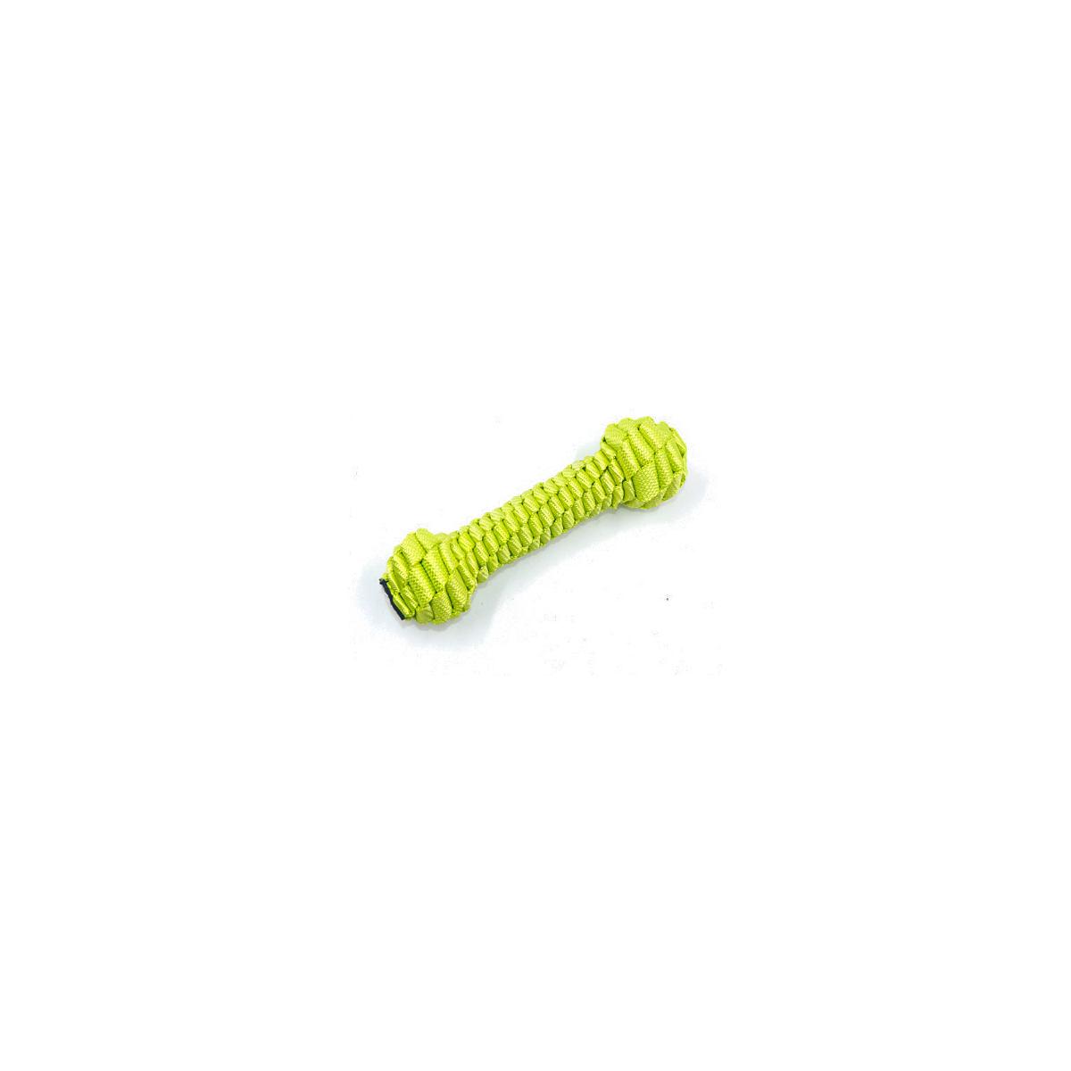 Игрушка для собак GimDog Stretch Косточка S 17,5 см Зеленый (G-80722)
