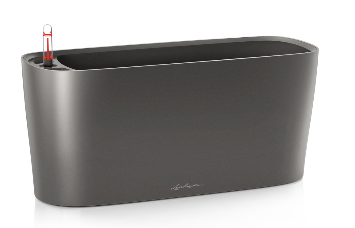 Горшок умный Lechuza Delta 20 40x15x18 см Антрацитовый (15563)