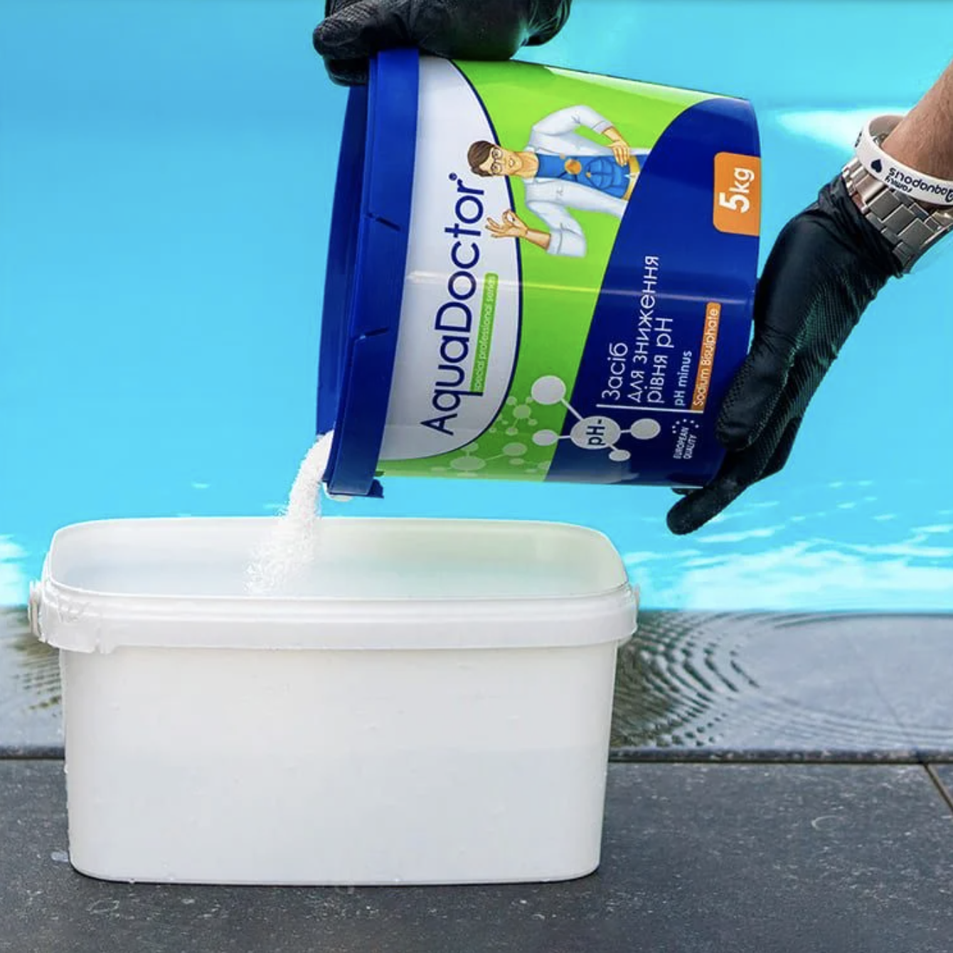 Препарат для зниження рівня рН AquaDoctor pH minus 7,5 кг (40735) - фото 4