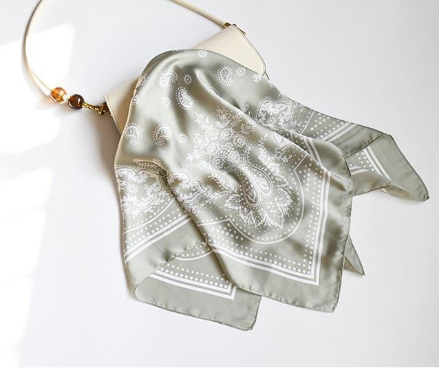 Платок женский 10398 70х70 см Хаки (4548245)