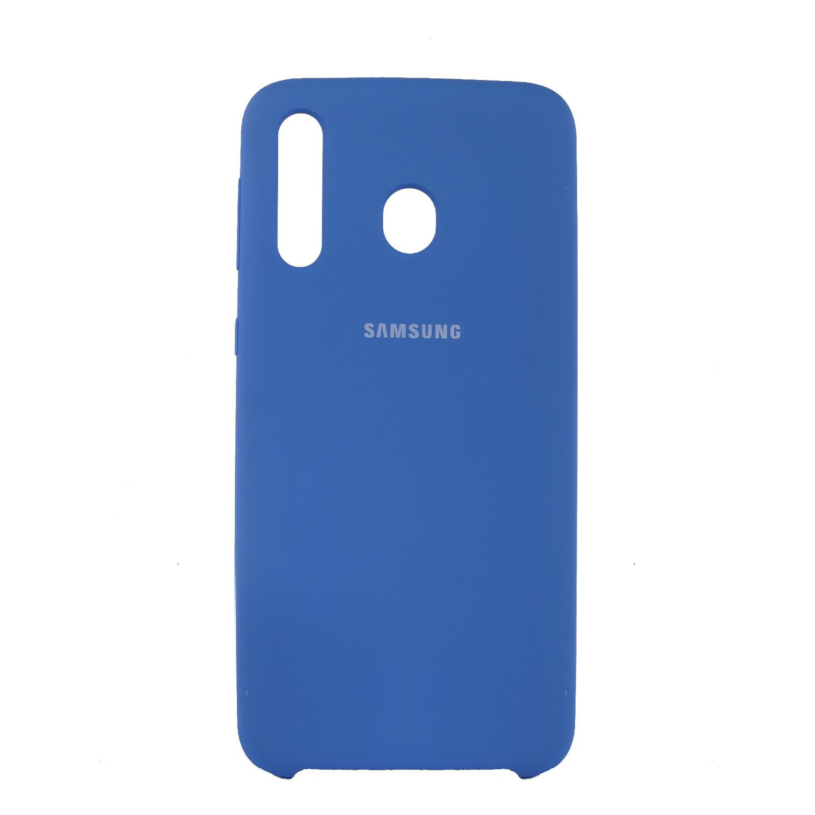 Чехол Jelly Silicone Case Samsung M30 Тахо Синий