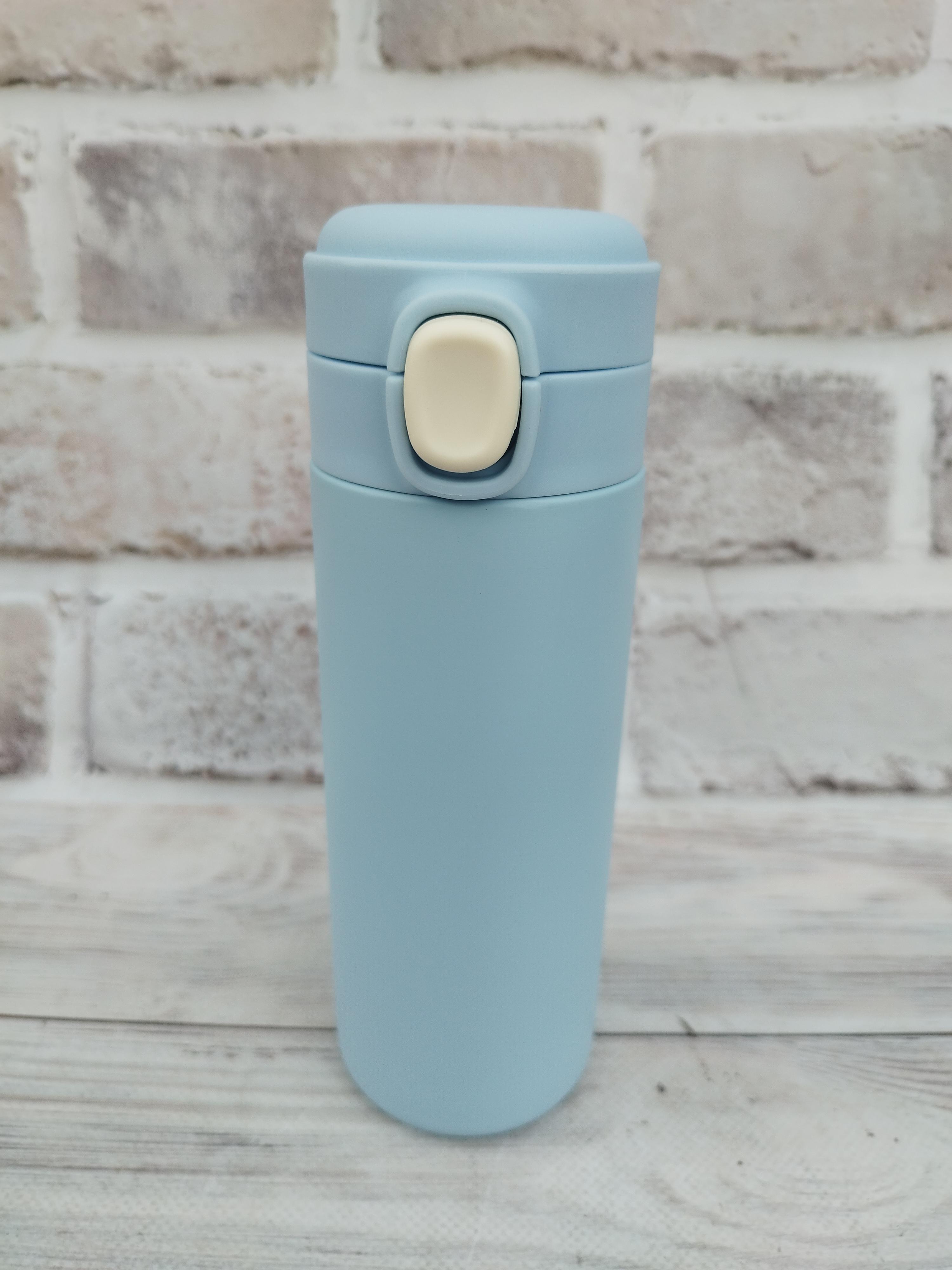 Термочашка Stenson нержавіюча сталь 420 мл Блакитний (25075177)