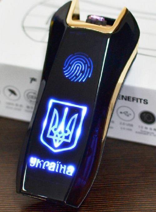 Запальничка електроімпульсна Україна №HL-126 в подарунковій коробці