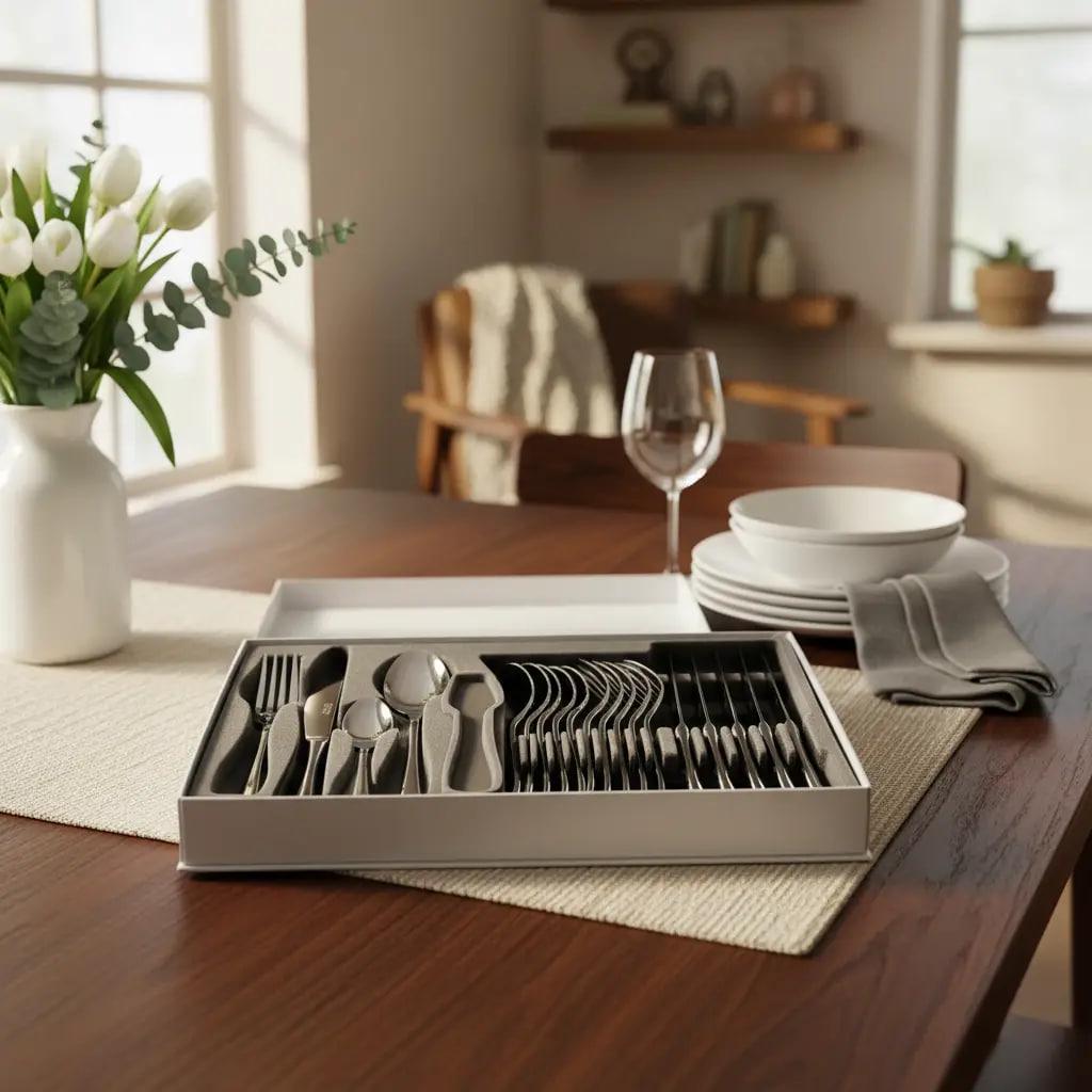 Набор столовых приборов BC Design Hannover Germany на 6 персон 24 пр. (29688041) - фото 5