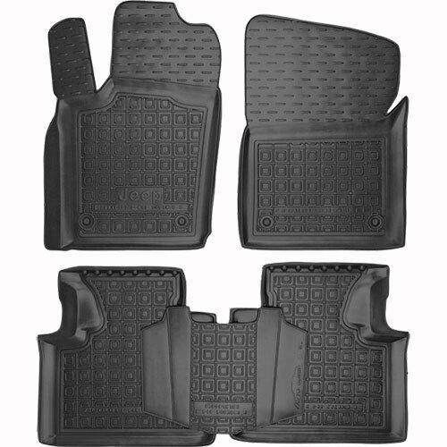 Коврики автомобильные AVTO-Gumm Jeep Grand Cherokee WL 10- Черный (11540)