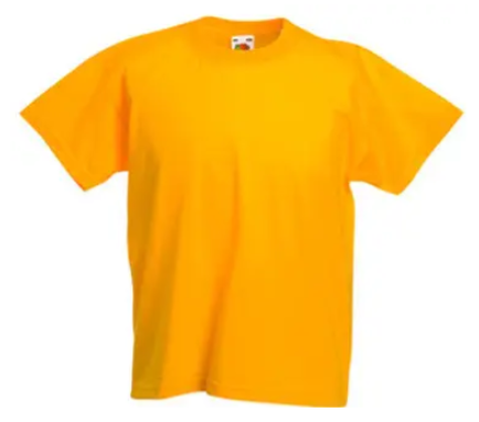 Футболка унісекс FRUIT OF THE LOOM бавовна Жовтий (28266030) - фото 2 Футболка унісекс FRUIT OF THE LOOM бавовна Жовтий (28266030) - фото 2