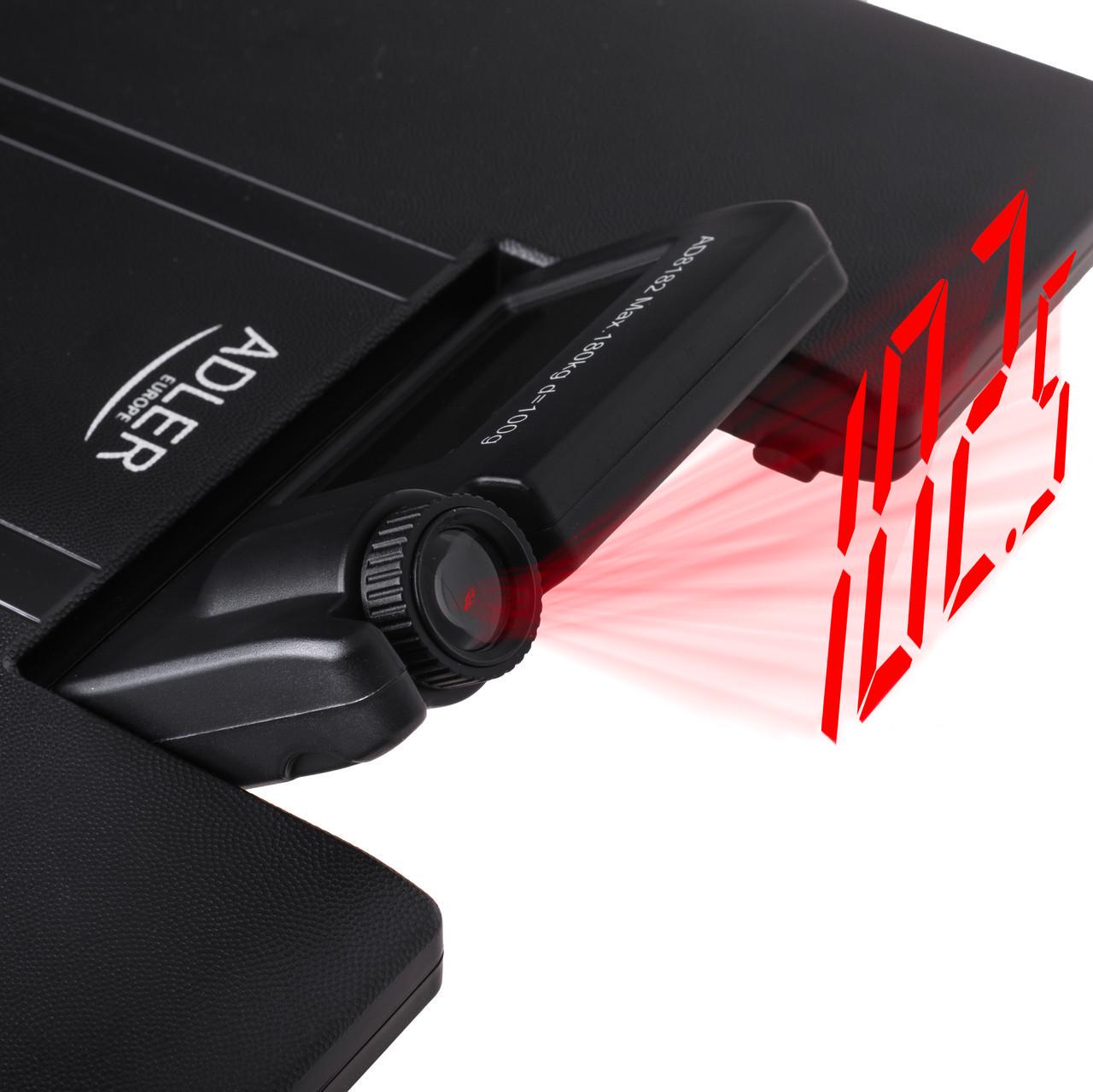 Весы напольные Adler AD 8182 с проектором 180 кг (600773) - фото 4 Весы напольные Adler AD 8182 с проектором 180 кг (600773) - фото 4