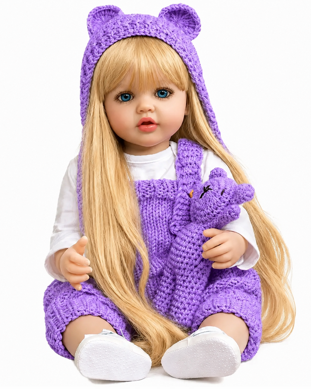 Кукла реалистичная Baby Born Doll Reborn силиконовая 55 см (К0100317)