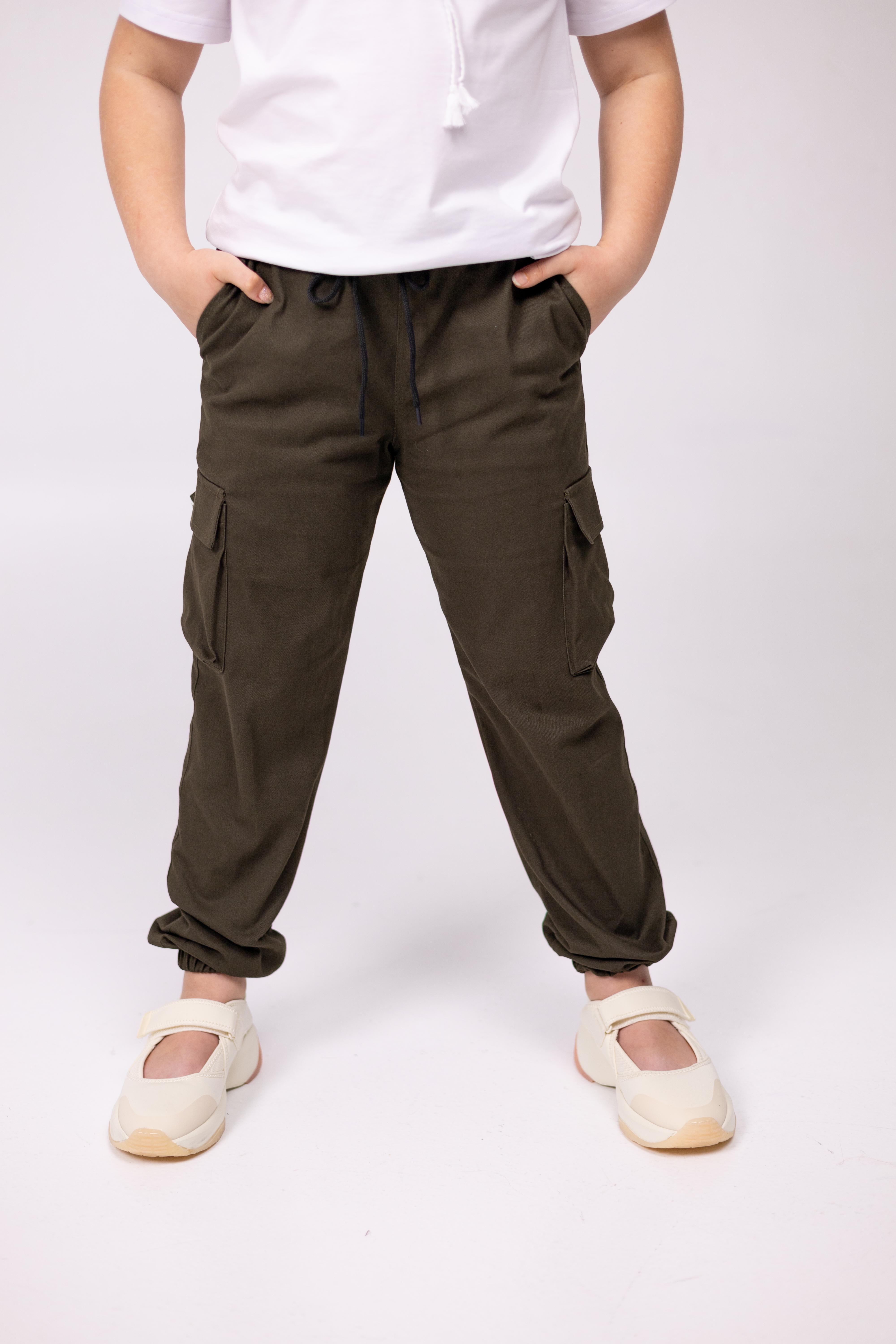 Джогеры детские на девочку демисезонные р. 152 Хаки (джХаки-152д2) Джогеры детские на девочку демисезонные р. 152 Хаки (джХаки-152д2)