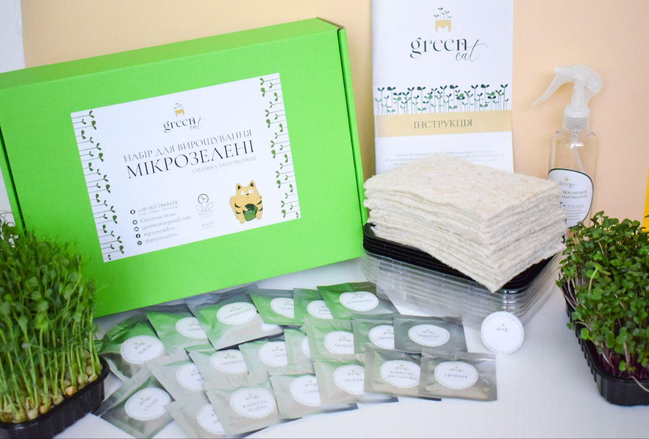 Семена Набор для выращивания микрозелени L 20 урожаев (00001) - фото 2 Семена Набор для выращивания микрозелени L 20 урожаев (00001) - фото 2