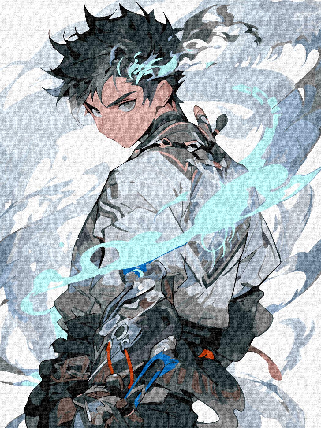 Картина по номерам Идейка Наполненный силой 30x40 см (KHO8387)