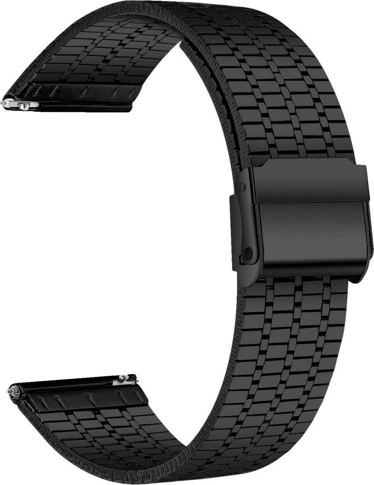 Браслет металлический Counic для Huawei Watch GT 5/GT 5 Pro 46 мм Black (38649-2B)