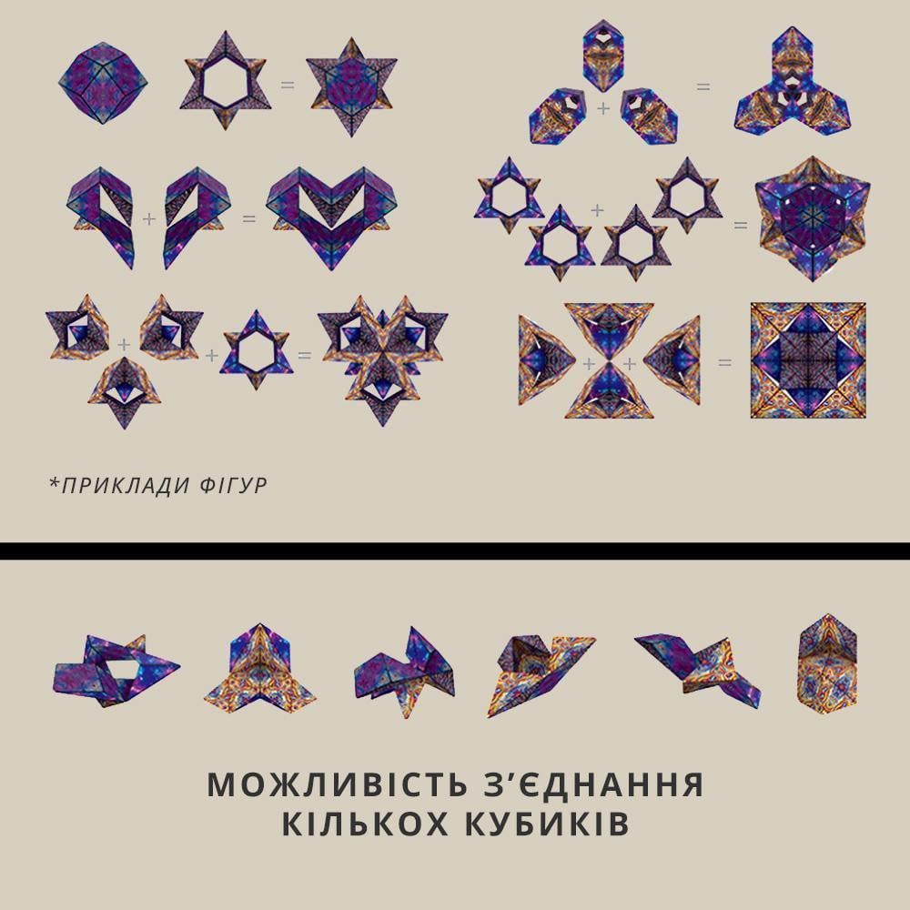 Игрушка антистресс Magic Cube 72в1 Магический куб Головоломка (19631221) - фото 5 Игрушка антистресс Magic Cube 72в1 Магический куб Головоломка (19631221) - фото 5