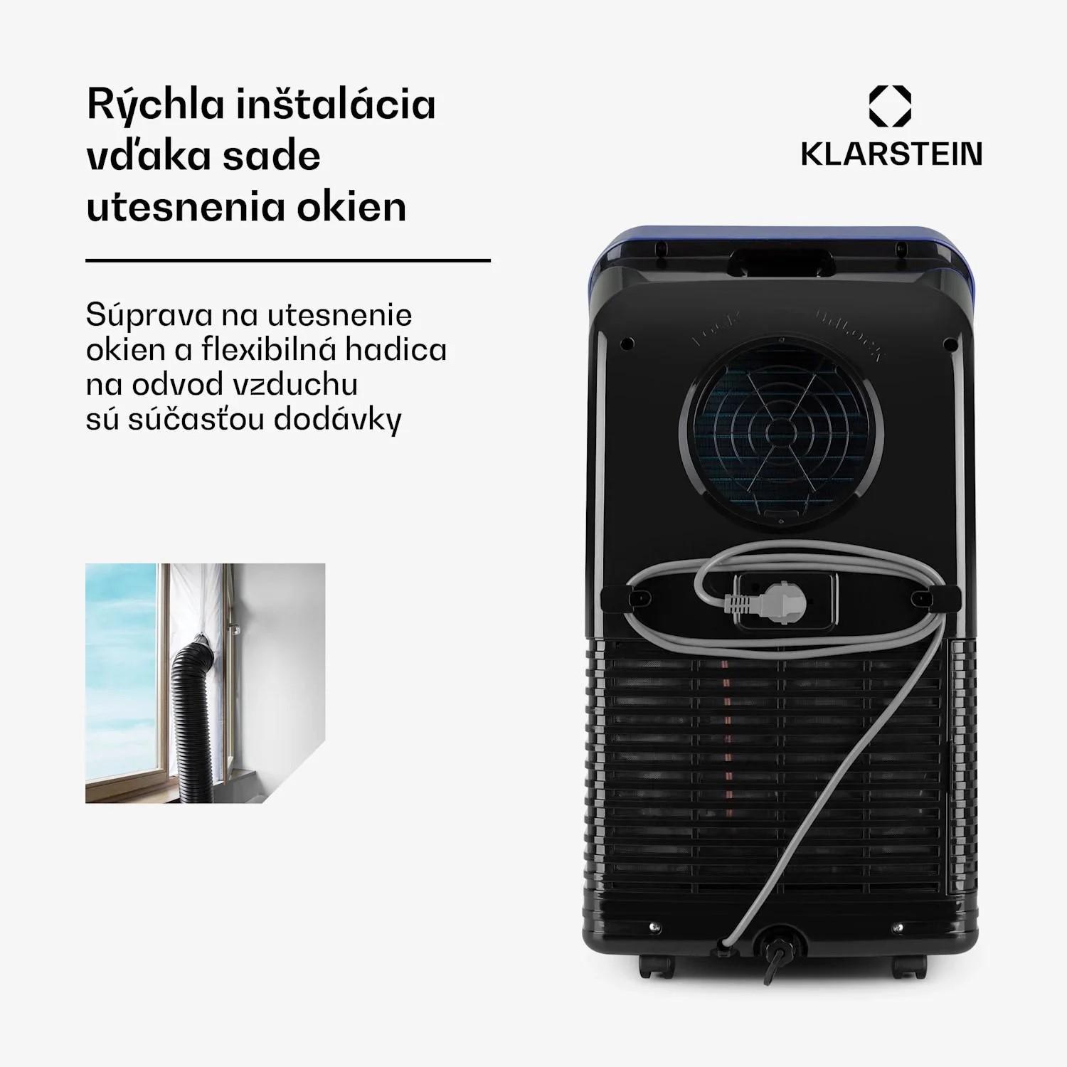 Кондиционер мобильный Klarstein Metrobreeze Smart 7000 BTU Синий (10035799) - фото 6